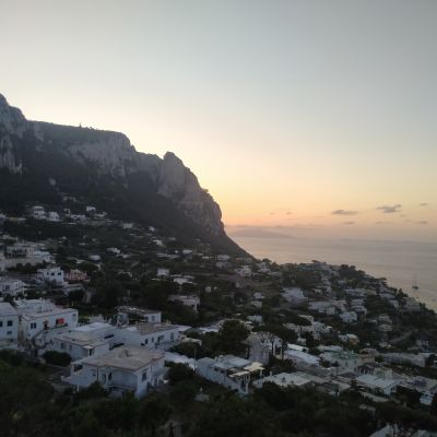 Capri al tramonto