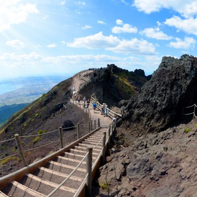 Pompeii and wine tasting fast line