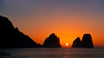 Capri al tramonto