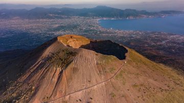 Pompeii and Vesuvius fast line