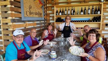 Wine Tasting + Cooking Class